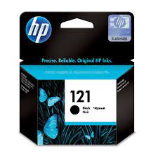 HP CC640HE No. 121 Black Ink Cartridge with Vivera Ink